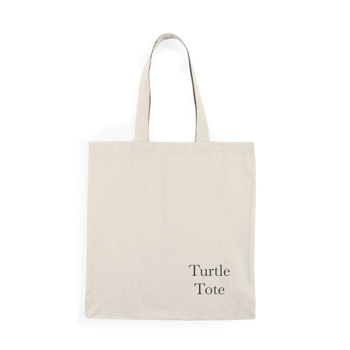 Turtle Tote Bag | Sea Turtle Photo Canvas Tote