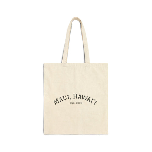 Maui Landscape Tote Bag | Maui Hawaii canvas beach bag
