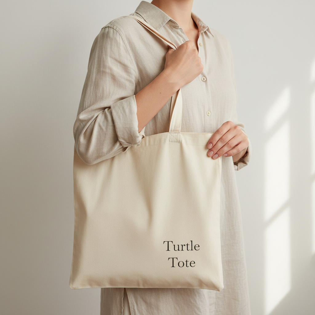 Turtle Tote Human Minimalist